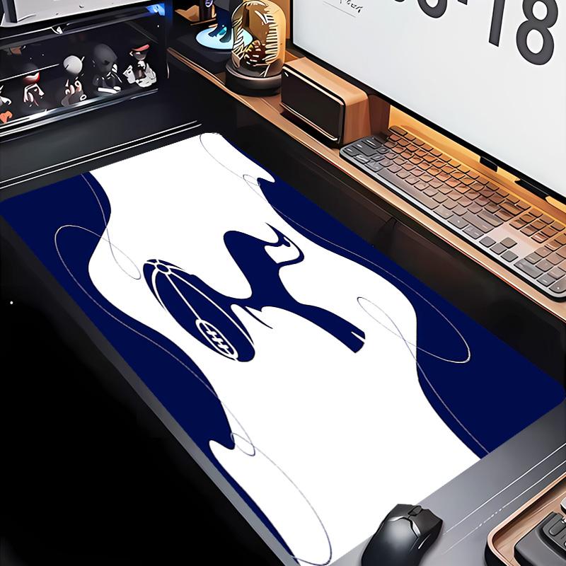 Tottenham Hotspur F Theme Premium Non-slip Mouse Pad with Stitched Edges,Durable Rubber Material,for Desktop & Gaming Great Gifts