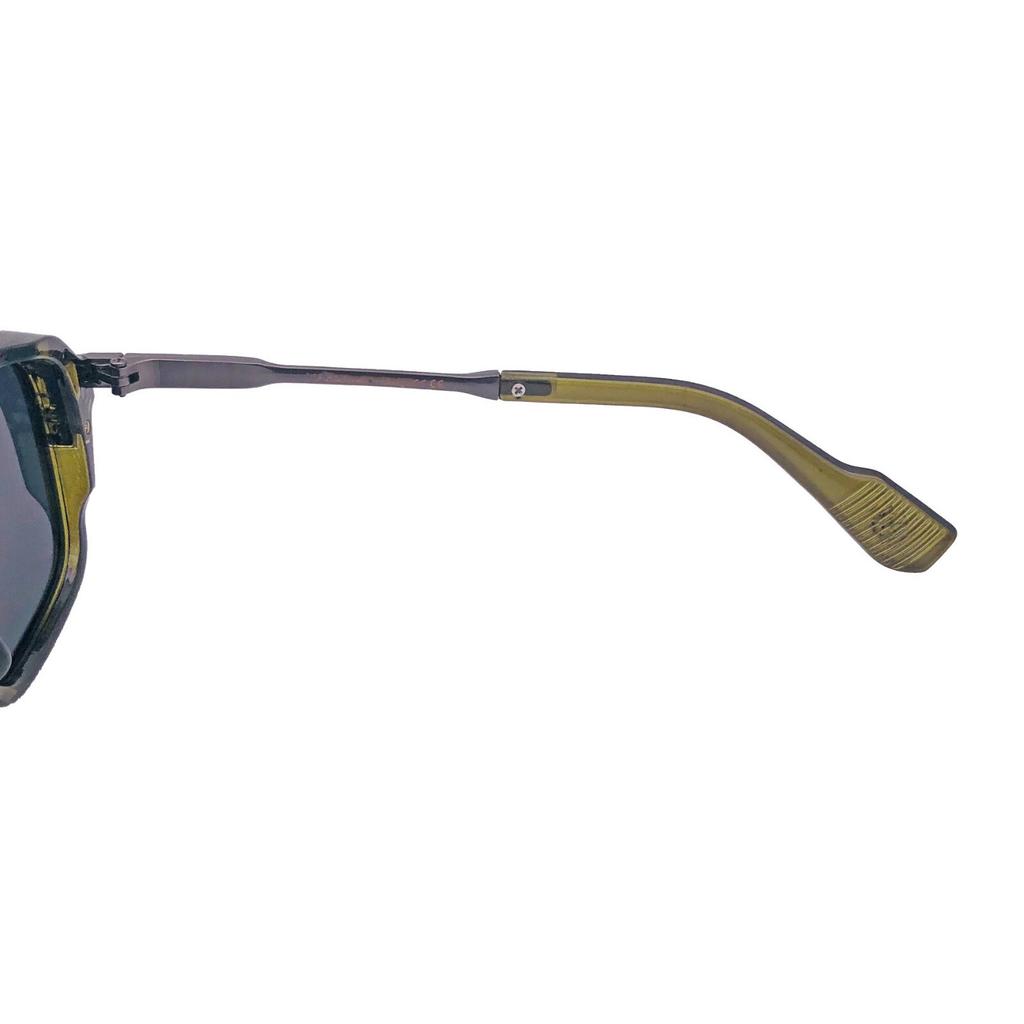 RSINC Unisex Designer Sunglasses UVProtection Vintage Square Oilve Green KH-2303 B0DKJH89QH