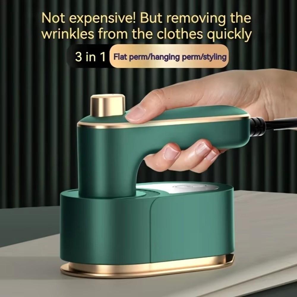 Foldable Mini Ironing Machine Wet Dry Function Garment Steamer Handheld Steam Iron  Home Use