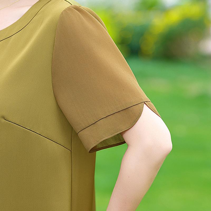 Letní elegantní šaty pro ženy luxusní krátké rukávy dlouhé šaty pro ženy vintage oblečení