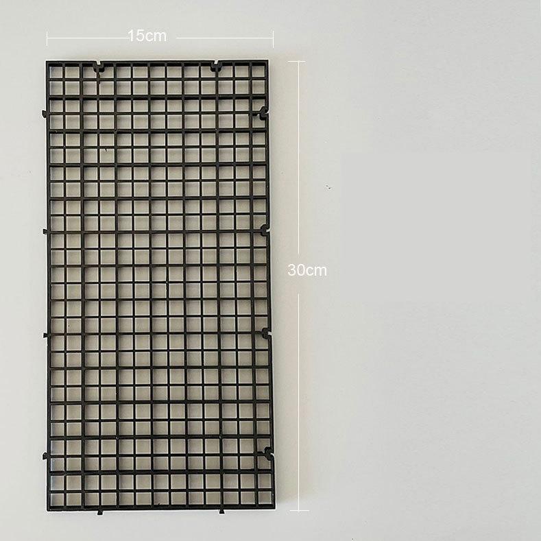 Isolation Board Grid Aquarium Fish Tank Accessory Undergravel Bottom Plate Tray 30*15cm Seperator Divider Board Net