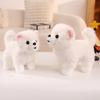 Cute Plush Pomeranian Dog Toy Real Life Stuffed Animal Soft Puppy Pet Doll Kawaii Room Decor Ideal Gift For Dog Owners