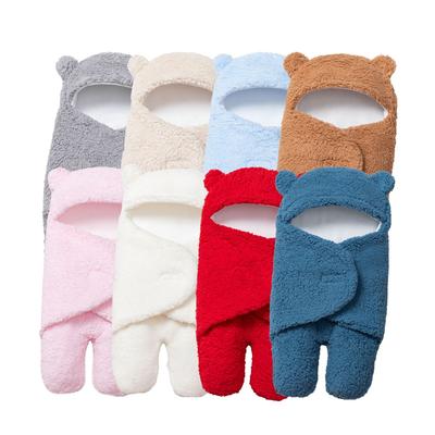 Baby Cushion Season, Thickened Lamb Plush Sleeping Bag, Newborn Baby Quilt, Anti-Kick Quilt, Swaddling Quilt, Anti-Startle