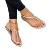 New Summer Sandals for Women Fashion Pointed Toe Flats Women's Casual Sandals Ladies Flip Flops Roman Low Heel Woman Sandalias