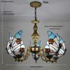 Tiffany Butterfly Pendant Light for Bedroom, Dining Room, Bar, Coffee Shop, Creative Club, KTV, and Counter Lighting