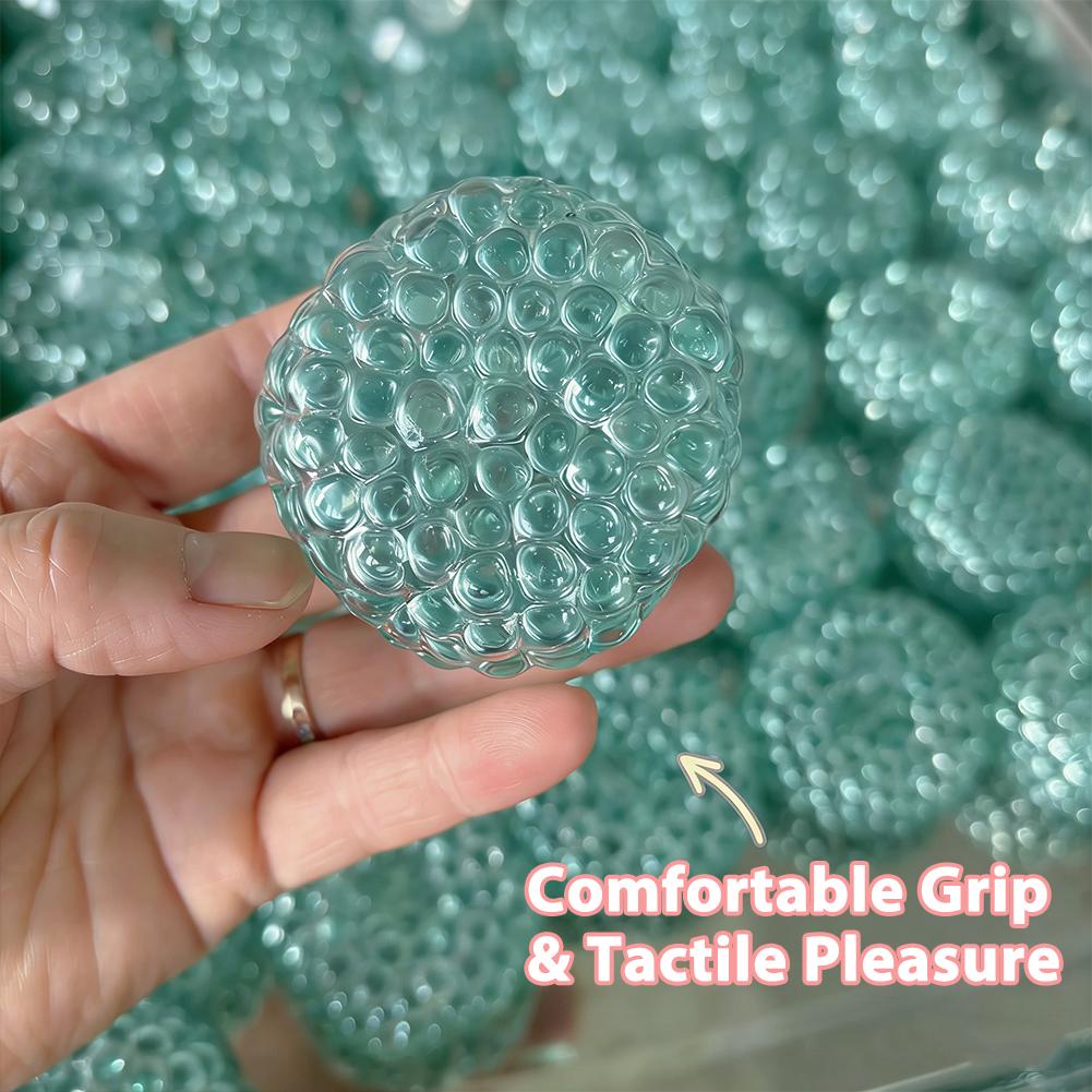Stress-relieving Squeezing Ball Fidget Toy Colors Soft Anxiety Reduction Ball For Adults & Kids Ideal Gift G4U5
