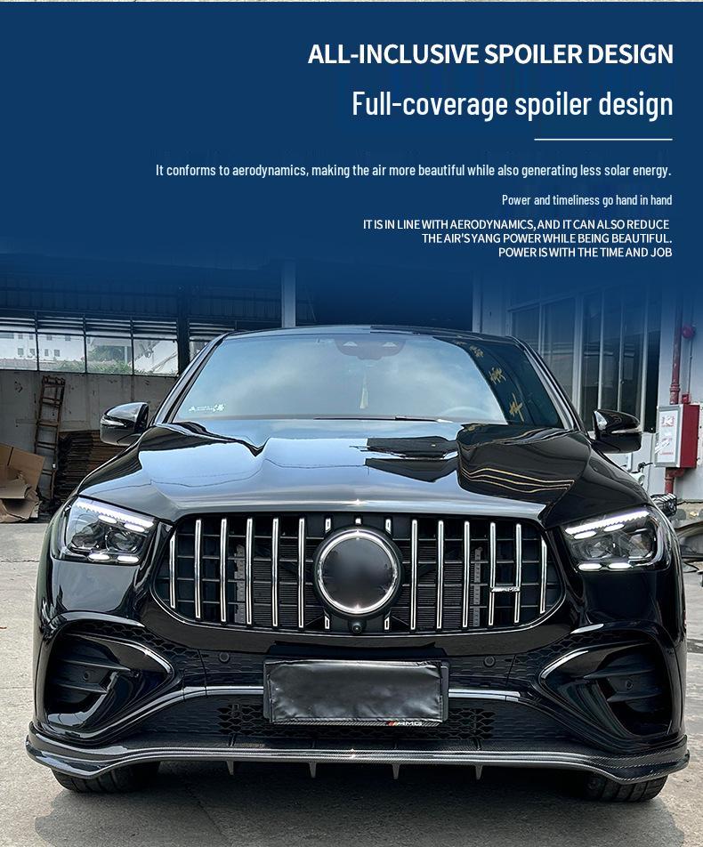 Mercedes-Benz GLE Carbon Fiber Body Kit: Front Lip, Splitter, Rear Lip, Bumper
