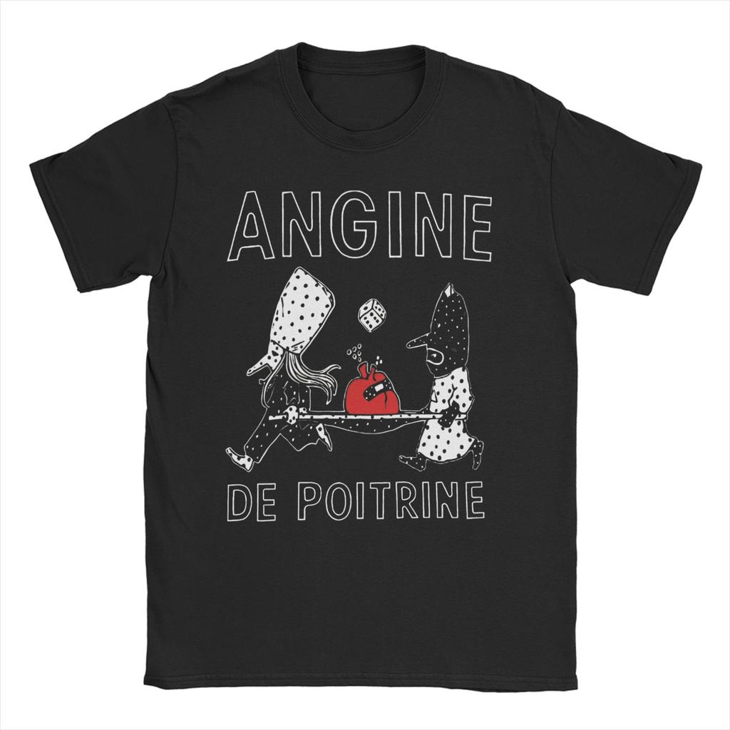 Cotton Tshirt Fashion Top Tshirt Angie De Poitrine Rock Band Accessories Unisexs And Unisexs Tshirt