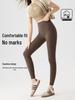 Spring 2026 Slim Fit Yoga Pants: Abdominal and Hip Support, Back Waist Pocket, Solid Color, Outdoor Wear, Tight-Fitting, Thin Style, New Arrival.