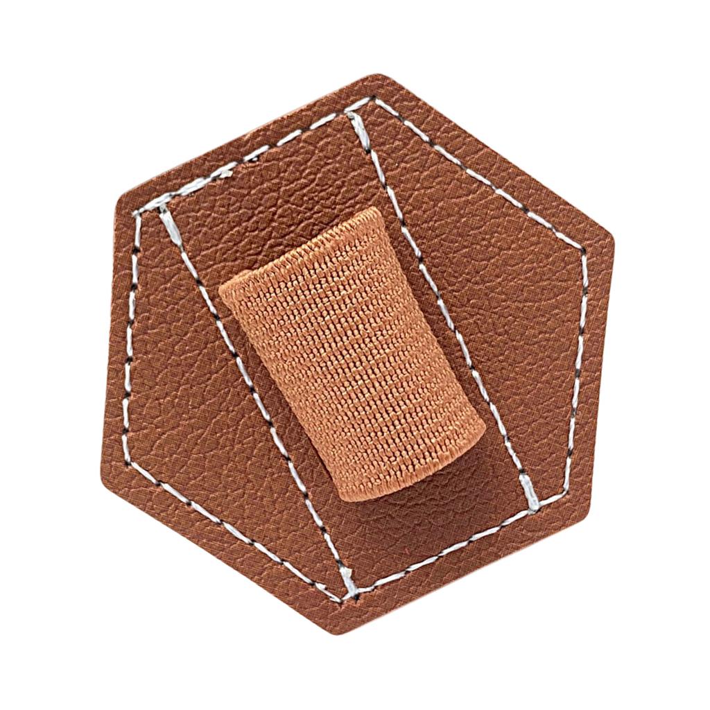 Adhesive Pen Clip Holder Leather Pencil Holder Elastic Pen Holder for Hardcover Notebook Journal Tablet Leather Pen Slot