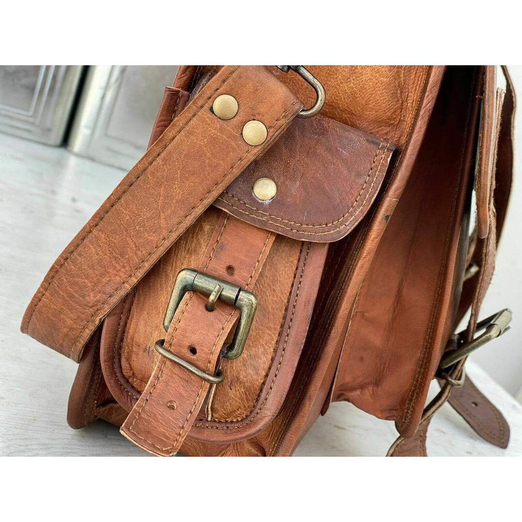 Leather Briefcase Laptop Messenger Bag Best Computer Satchel Handmade Bag Men's