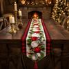 Santa Claus Christmas Table Runner Snowman Merry Christmas Decorations Table Decor  Navidad Gift