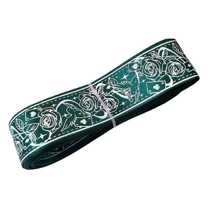 2.5cm*4.5m/Roll Packaging Ribbons Decorative Wrapping Gift Box Multiple Colors DIY Cartoon Lolita Clothing 14 Colors