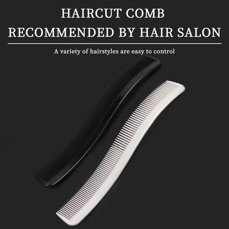New Professional Curved Shaver Hair Clipper Cutting Comb Barber Flat Top Comb Anti-static Salon