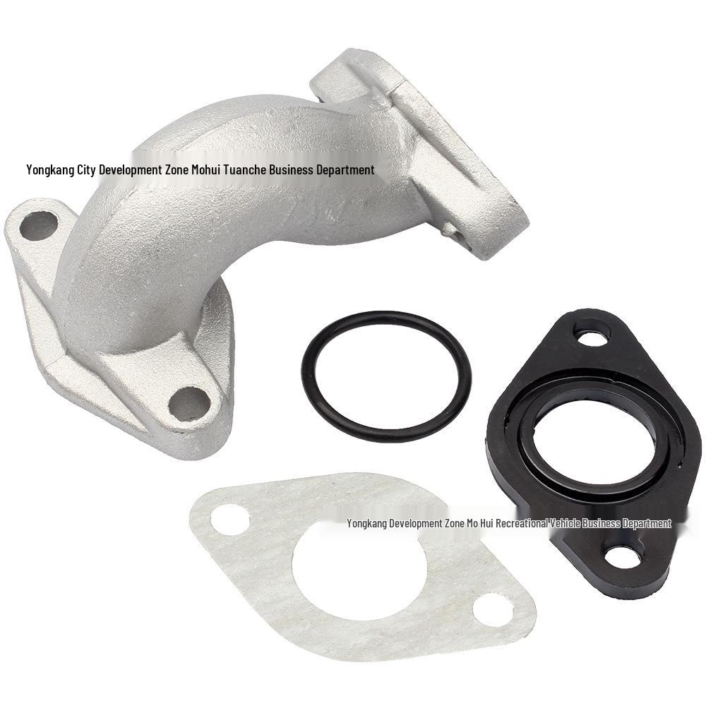 PZ19 Carburetor Intake Pipe & Gasket for 70-110CC Off-road ATV/Motorcycle 70-110CC