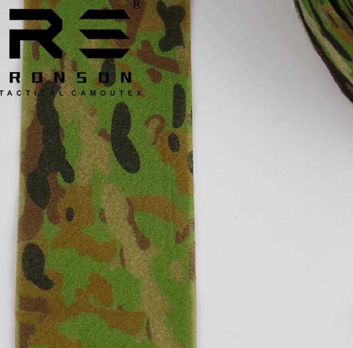 

BEPAN DIY Clothing Accessories Australian Camo Wool Surface Nylon Webbing 1M/5M Length