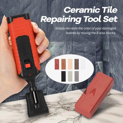 Ceramic Tile Repairing Tool Set Multifunction DIY Repairing Tool Set Household Home Tools