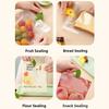 Banana Shaped Food Snack Bag Sealing Clips | 2-in-1 Magnetic Fridge Magnets For Kitchen Organization Home Decoration