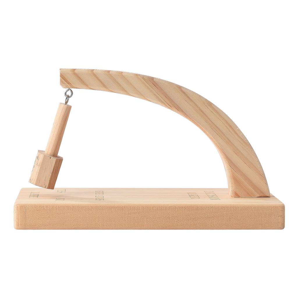 Magnetic Swing Pendulum Decision Maker B Style Wooden Oscillating Magnetic Selector for Finding The Answer to Your