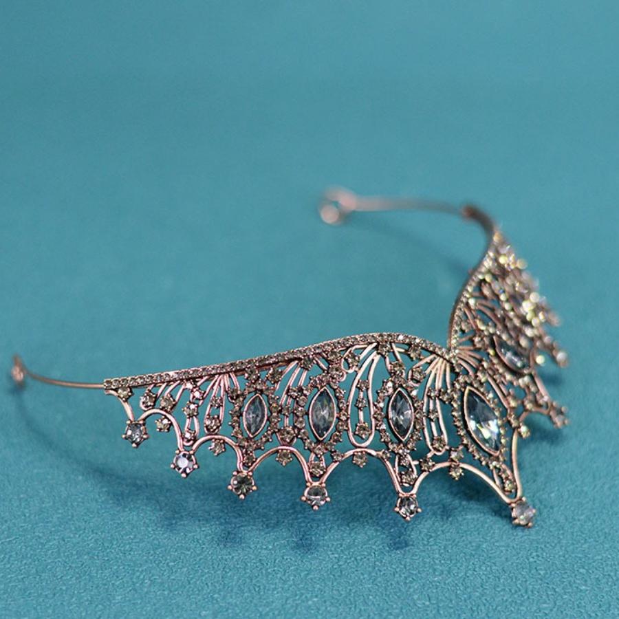 Ювелирные изделия для свадебной короны ручной работы — фото 8