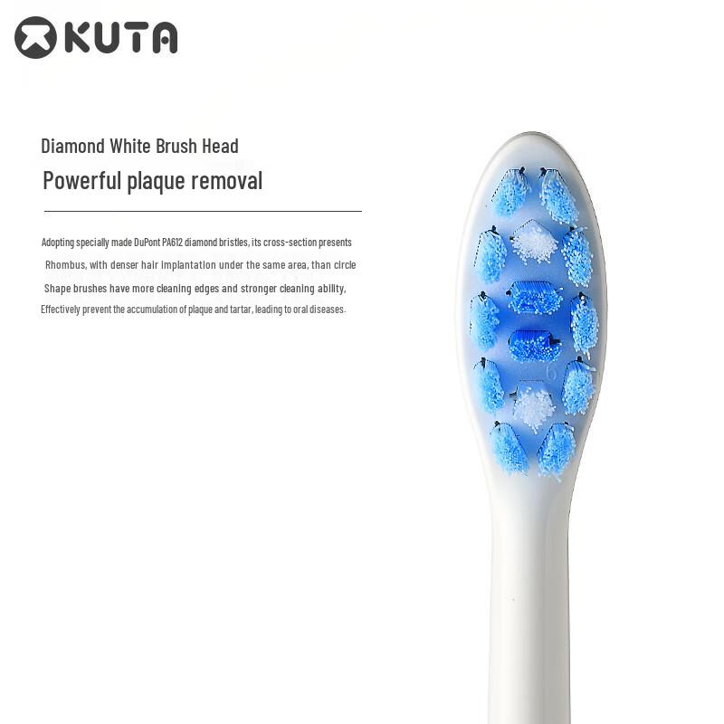 KUTA P9 Electric Toothbrush Replacement Heads, 4-Pack