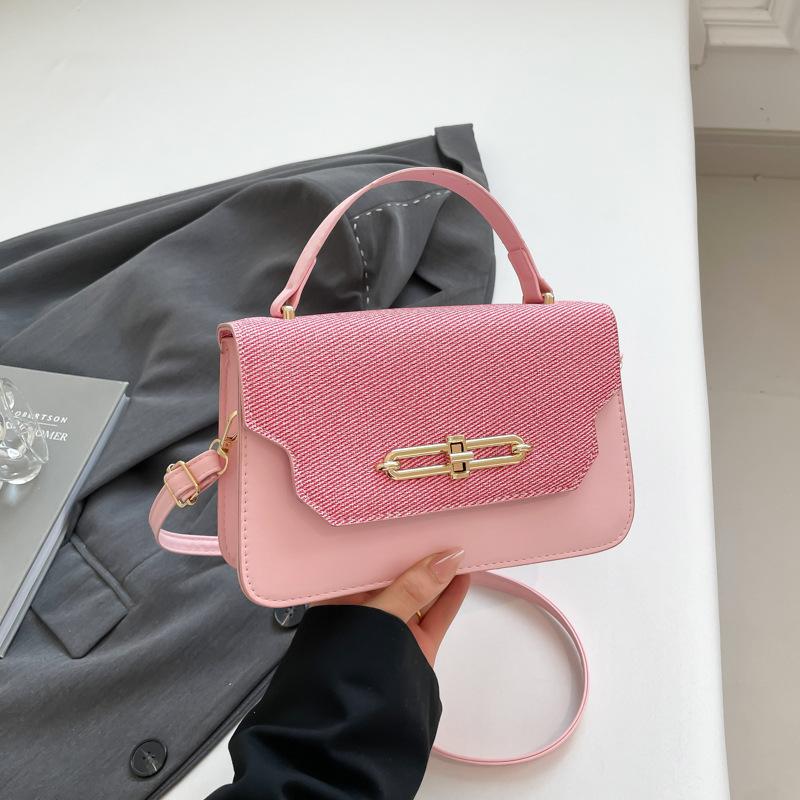 Bag women's 2025 spring and summer new fashion single shoulder crossbody small square bag 2025 popular high value women's bag temperament