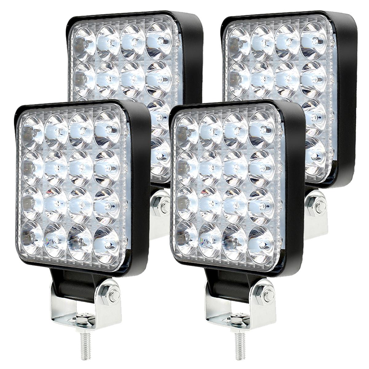 

4PCS/Set Car LED Work Light Bar Offroad Motorcycle Waterproof Daytime Running Headlights Driving Lamp LED Work Light Bar