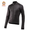 2023 Autumn/Winter Men's Cycling Jerseys Long Sleeve Thermal Fleece Bicycle Shirts Full Sleeve MTB Bike Jersey Tops Keep Warm Outdoor Cycling Jacket