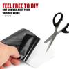 110M Autocolant 3D Fibra de Carbon pentru Mașină DIY Pastă Protector Bandă Prag Ușă Auto Oglindă Laterală Bandă Anti-Zgârieturi Film Negru Impermeabil