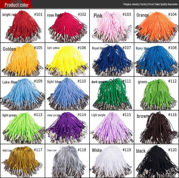 DIY šperky doplňky: 303 Karabina s dvojitým kroužkem šňůrka na mobilní telefon