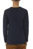 HOLLYWOOD RANCH MARKET Stretch French Rib Long Sleeve T-Shirt (XL, Navy)