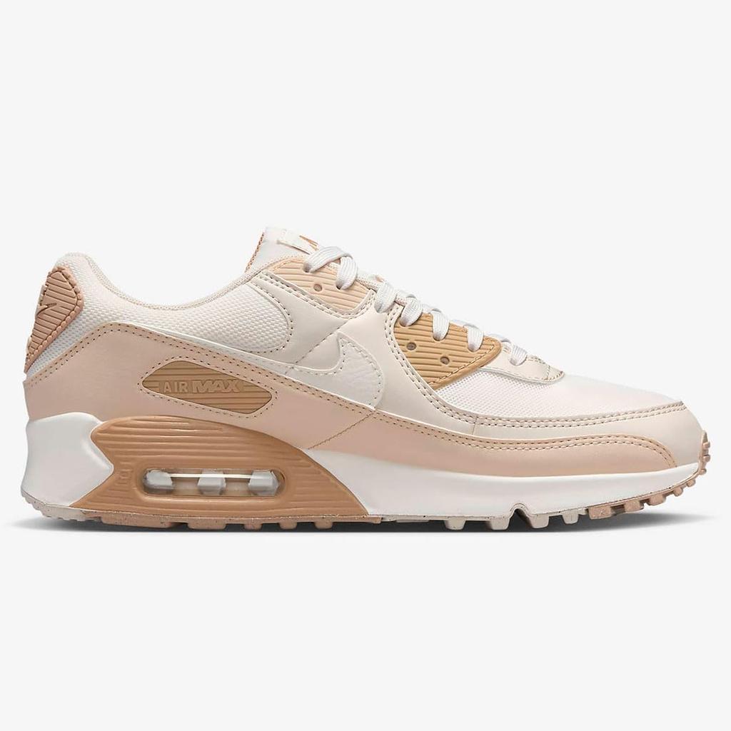 Nike Air Max 90 W Size Japan Sneakers, Phantom/Sail/Beige, DH8010-004, 23.5cm,