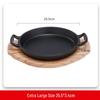 Cast Iron Griddle & Grill Pan for Fish, Steak & More