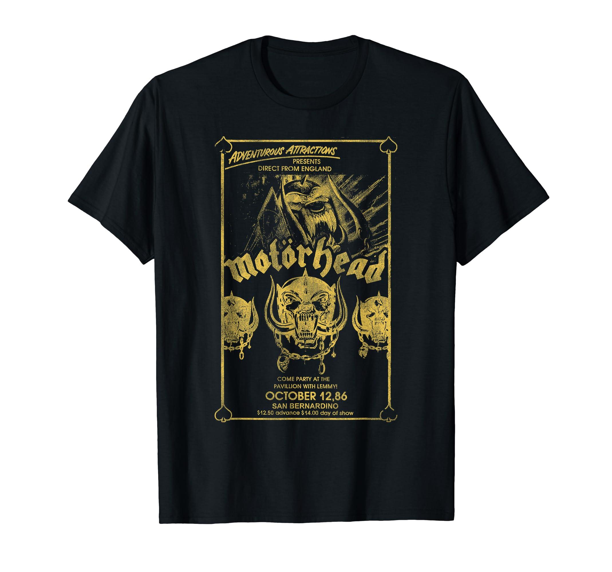 

Motörhead – Warpig San Bernardino Flyer 1986 Vintage T-shirt