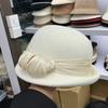 French Celebrity Style Silk Hemp Bow Beret Children Autumn and Winter Australian Wool Felt Hat Elegant Temperament Top Hat