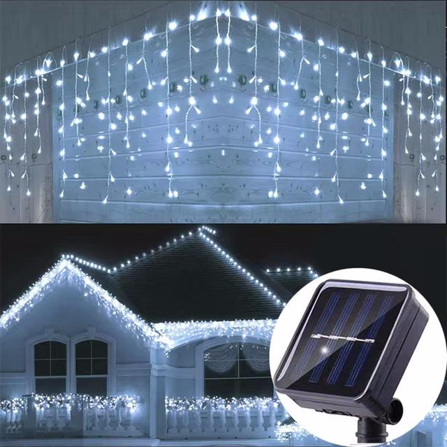 LED Solar String Light Outdoor Garden Fairy Lights Led Twinkle Waterproof Lamp for Christmas Party Decor 3.5M Garden Garlands