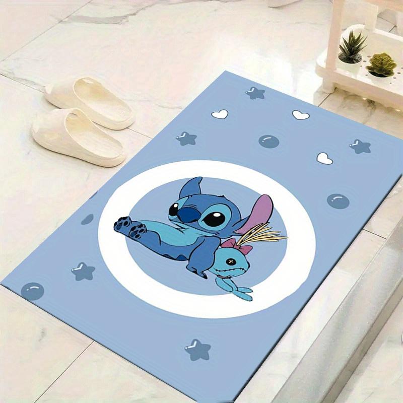 1pc Stitch Pattern Area Rug Soft Flannel Floor Mat for Living Room,Office,Bedroom and Carpet 60cm by 90cm