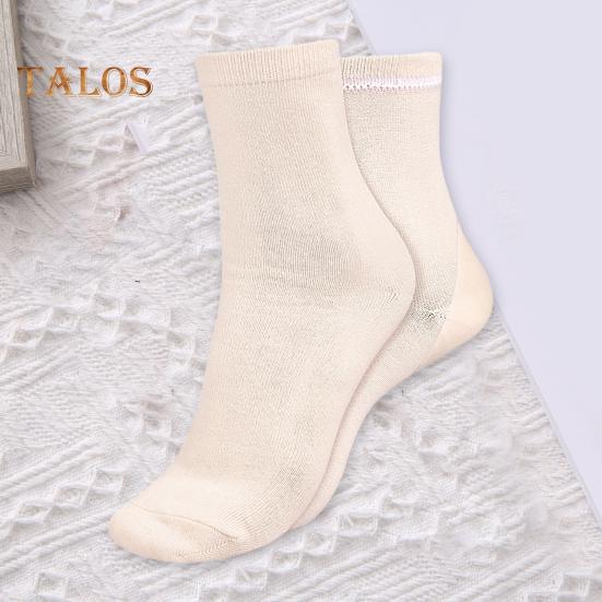 Șosete hidratante cu gel pentru tratament pentru picioare Șosete pentru echipaj din silicon pentru femei, spa, pedichiură, șosete pentru îngrijirea călcâielor uscate crăpate