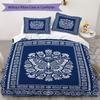Butterfly Decoration Pattern Bedding Uilt Set Uilt Cover Pillowcase Home Decoration Birthday Gift (1 * Duvet Cover + 2 * Pillowcase  Without Core)37