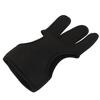 Archery Gloves Professional Lightweight Adjustable 3 Finger Archery Finger Tab Gloves for Shooting Hunting Targeting
