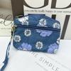 Cute Waterproof Coin Bag Simple Multi-function Purse Short Zipper Wallet
