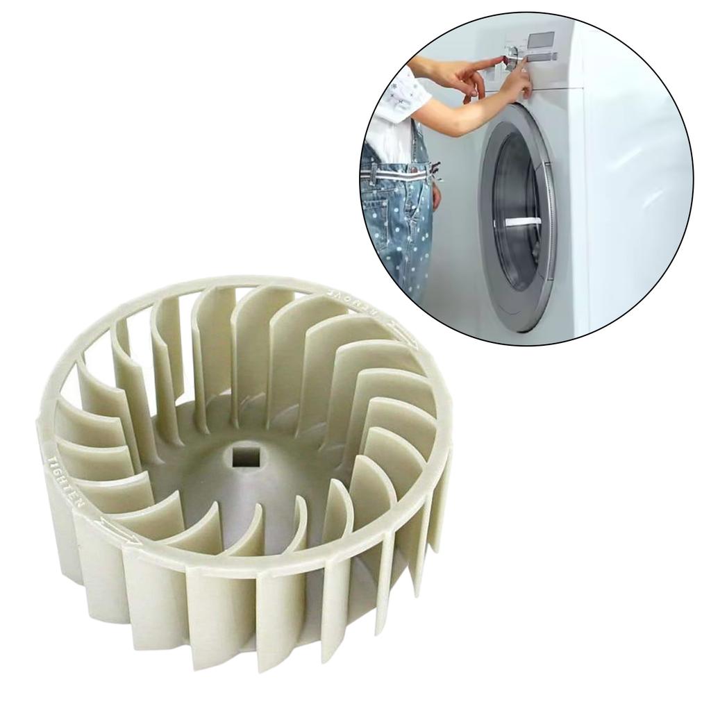 Universal Dryer Blower Wheel Enhanced Airflow Performances Heat Resistant ABS Texture Fits Multiple Equipment Models