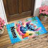 Personalized Name Island Paradise Living Room Non-Slip Area Rug Soft Carpet for Bedroom Kids Playroom Sofa Office Home Decor Doormat