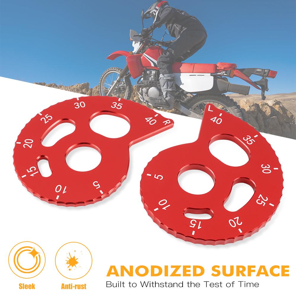 NICECNC For Honda XR650L XR 650L 1993-2025 2024 2023 2022 2021 2020 2019 2018 2017 Motorcycle Sprocket Chain Adjuster Aluminum