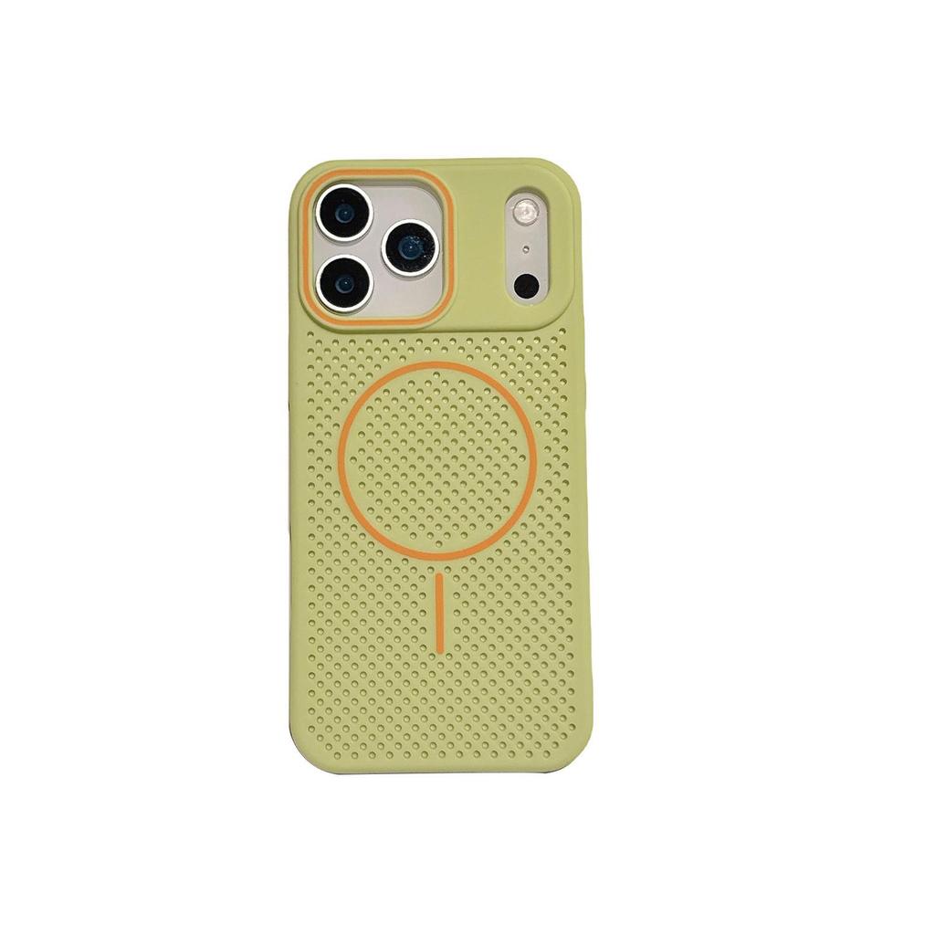 iPhone 17 Pro Max Breathable Mesh Magnetic Protective Case