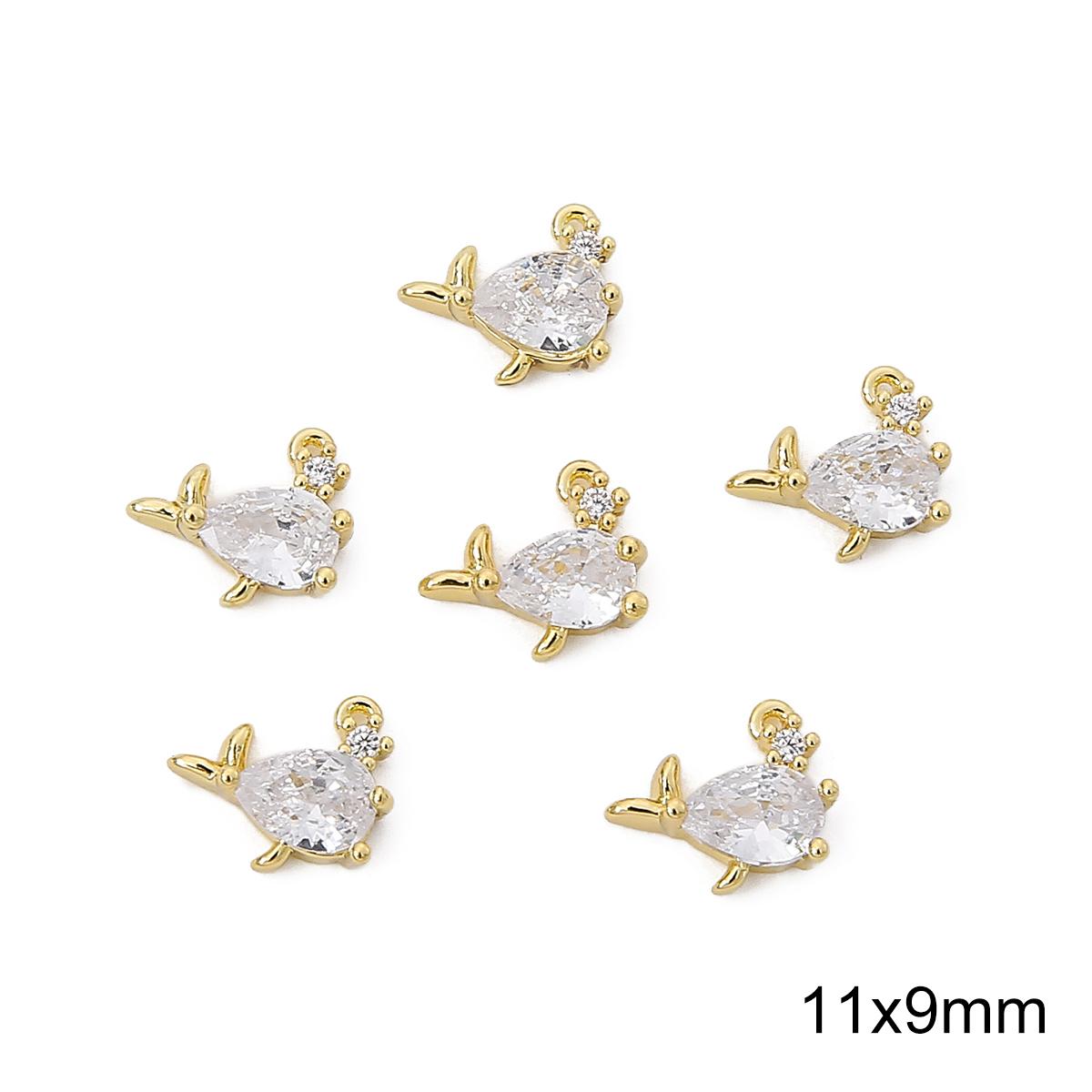 

Медный кулон серии «Морская жизнь» для изготовления ювелирных изделий своими руками, аксессуары для рукоделия 11x9mm