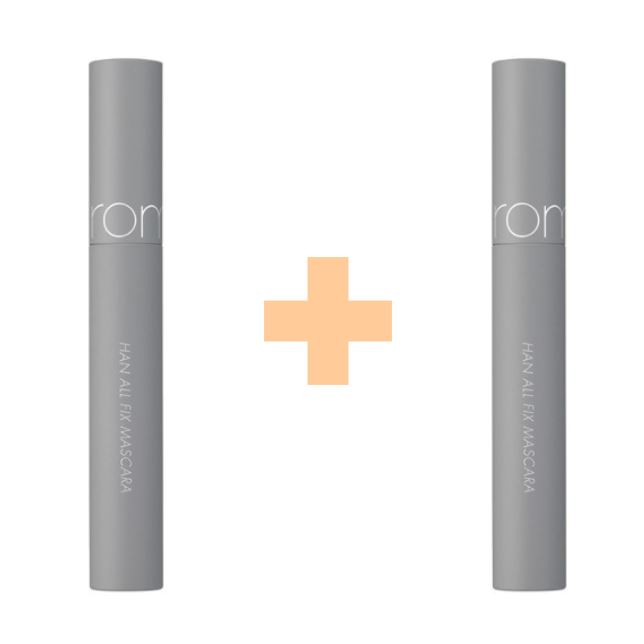 

rom & nd Han All Fix Mascara 7g #Long Black [1 + 1 всего 2шт] // Romand
