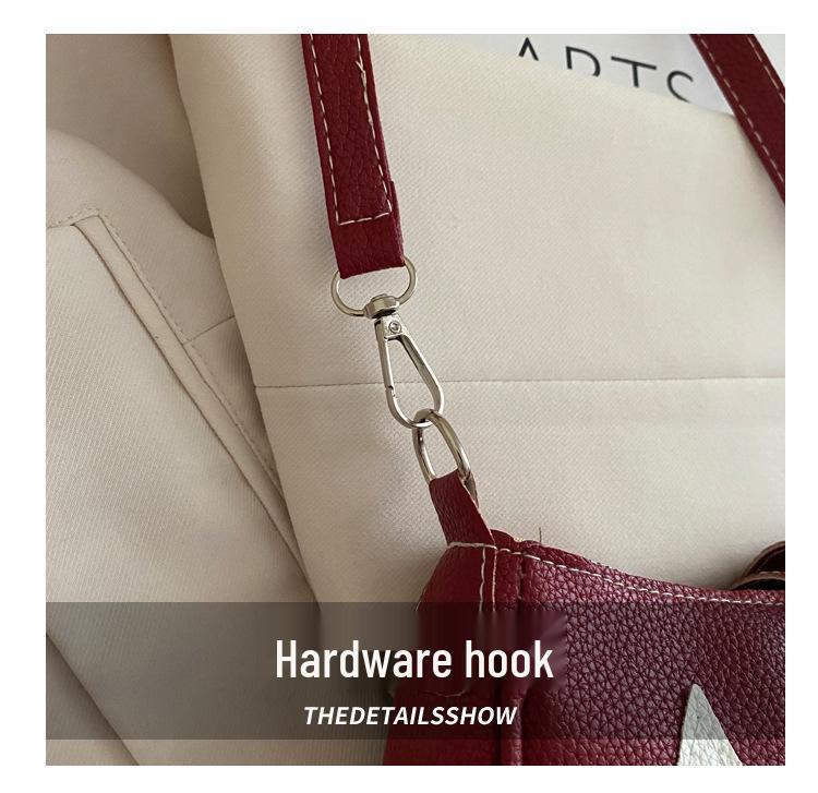 Trendy Star Design Women's Underarm Shoulder Bag - Fashionable and Versatile for Commuters