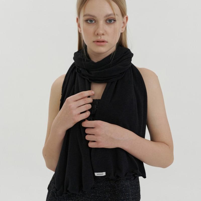 

KINDABABY baby muffler - black black