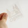Campaljapan Logo Sticker Cutting Sticker White S Size 8060001000